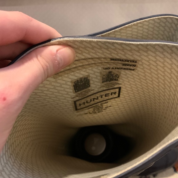 Eggplant colored Hunter Boots - Picture 5 of 6